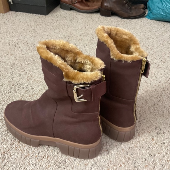 Free People suede fur boots - Picture 3 of 4